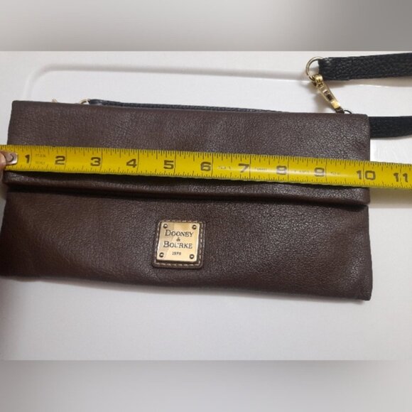 Dooney & Bourke - Shoulder Hand Clutch Bag - Brown - Picture 13 of 16